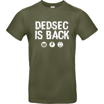 Dedsec is Back B&C EXACT 190 - Khaki
