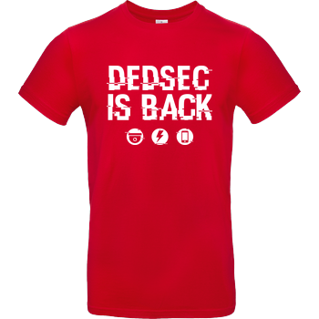 Dedsec is Back B&C EXACT 190 - Red