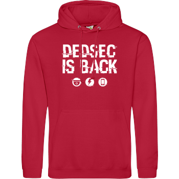 Dedsec is Back JH Hoodie - red