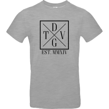 DennisGamingTV DennisGamingTV - X-Logo T-Shirt B&C EXACT 190 - heather grey