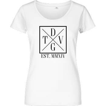 DennisGamingTV DennisGamingTV - X-Logo T-Shirt Girlshirt weiss