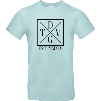 DennisGamingTV DennisGamingTV - X-Logo T-Shirt B&C EXACT 190 - Mint