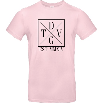 DennisGamingTV DennisGamingTV - X-Logo T-Shirt B&C EXACT 190 - Light Pink