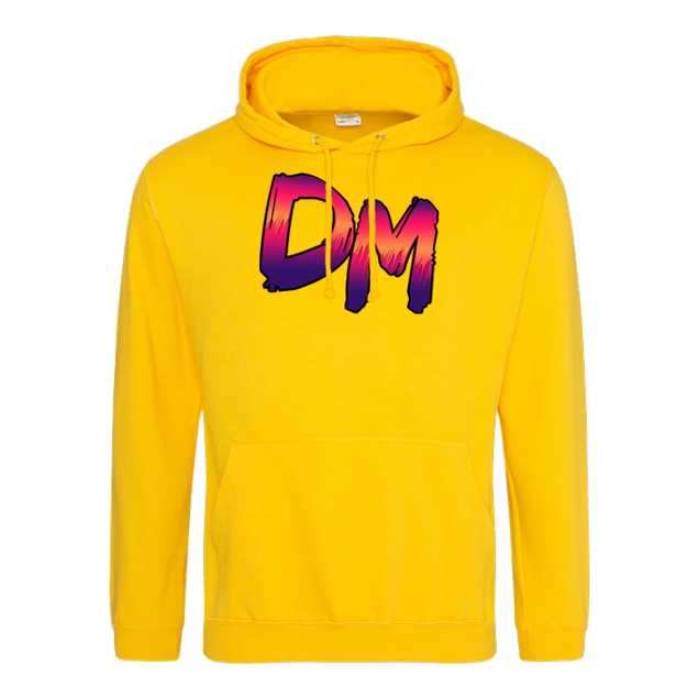 Dennome - Dennome Logo DM Rand dunkel - Sweatshirt - JH Hoodie - Gelb