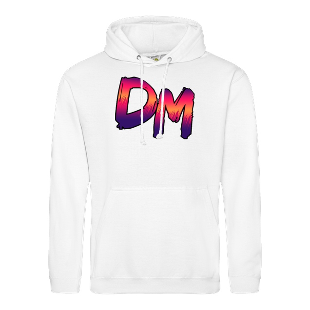 Dennome - Dennome Logo DM Rand dunkel - Sweatshirt - JH Hoodie - Weiß