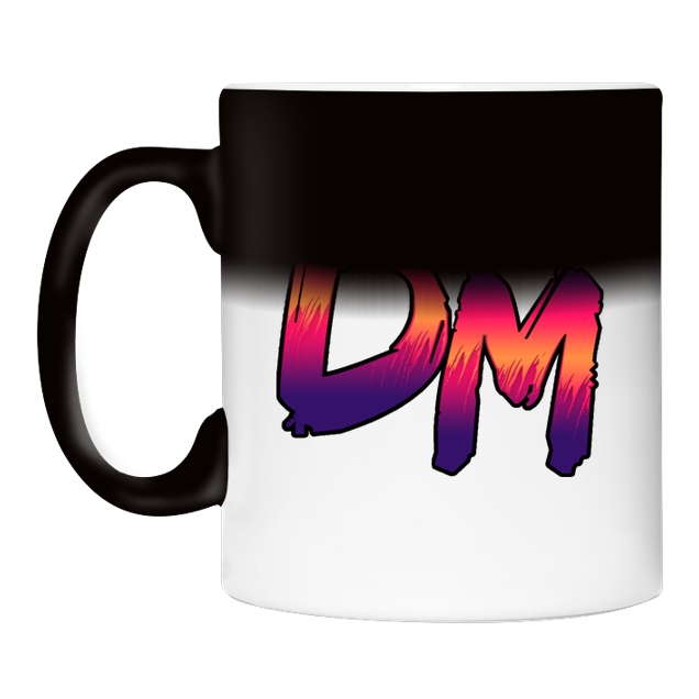 Dennome - Dennome Logo DM Rand dunkel - Sonstiges - Coffee Mug