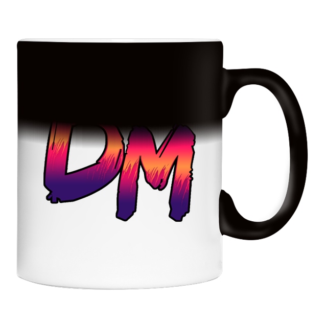 Dennome - Dennome Logo DM Rand dunkel - Sonstiges - Coffee Mug black magic