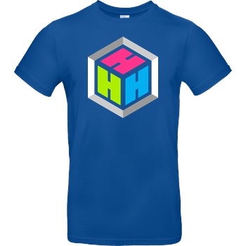 der_hacki Der Hacki - Logo T-Shirt B&C EXACT 190 - Royal Blue