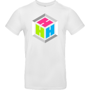 der_hacki Der Hacki - Logo T-Shirt B&C EXACT 190 -  White