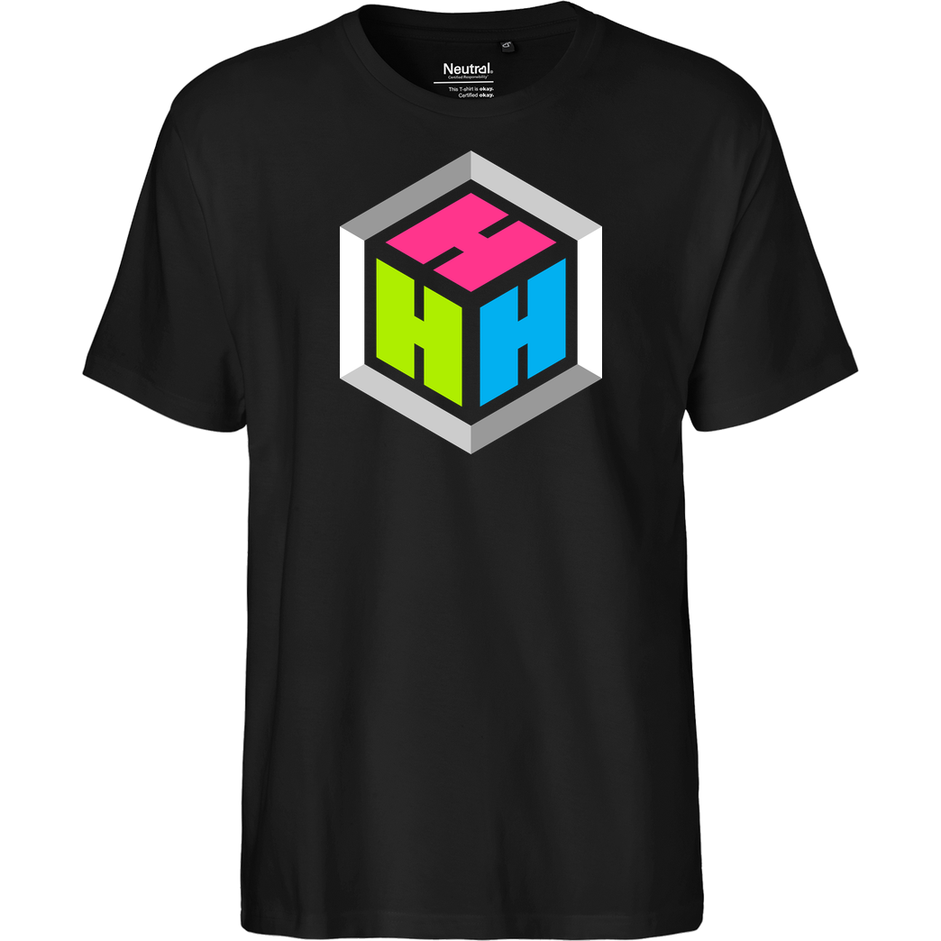 der_hacki Der Hacki - Logo T-Shirt Fairtrade T-Shirt - black