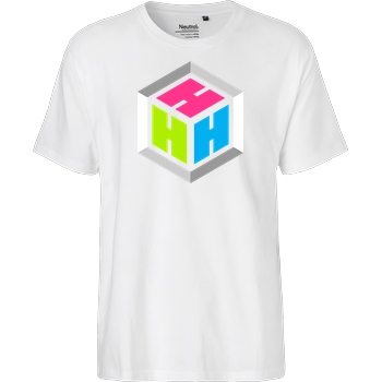 der_hacki Der Hacki - Logo T-Shirt Fairtrade T-Shirt - white