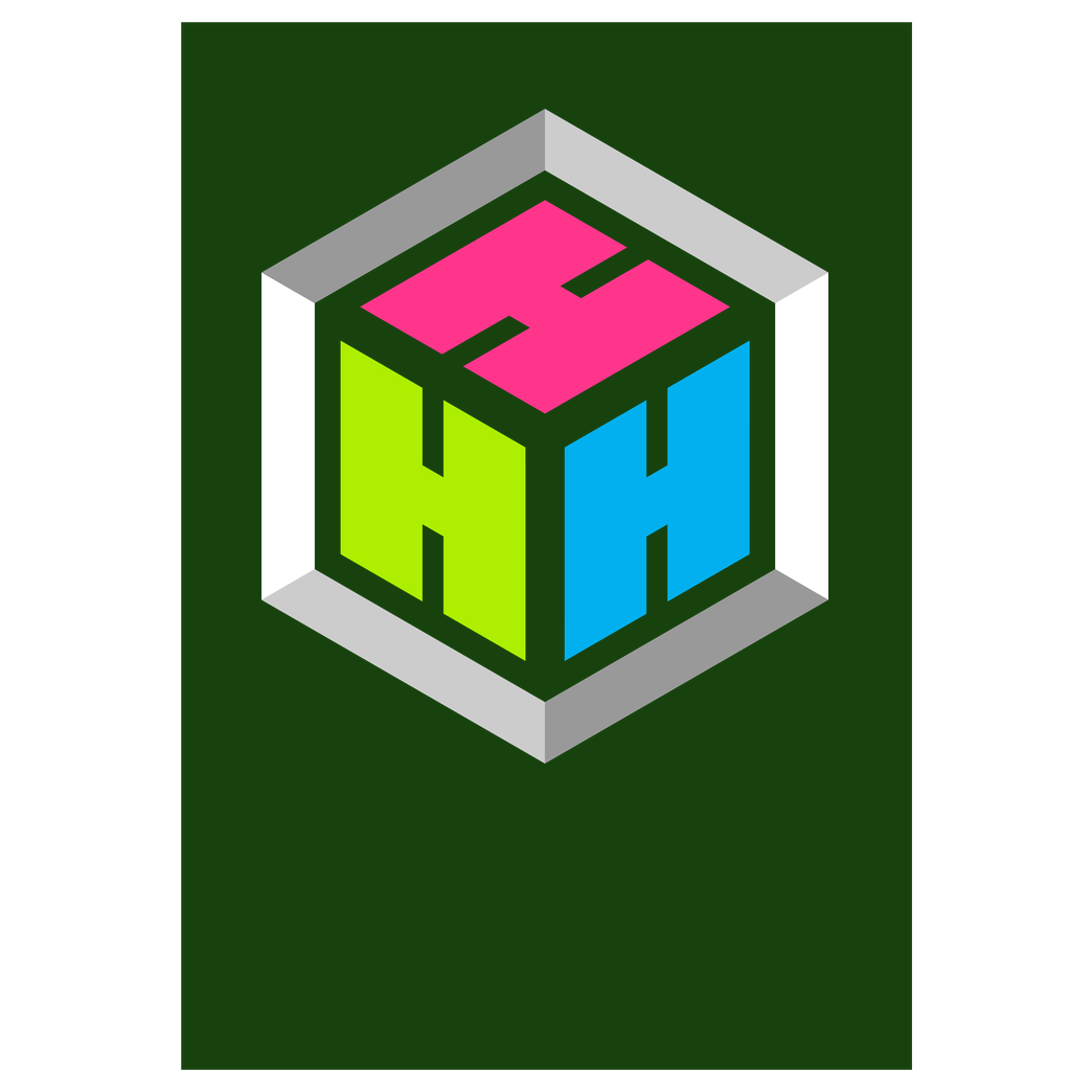 der_hacki Der Hacki - Logo Druck Art Print green