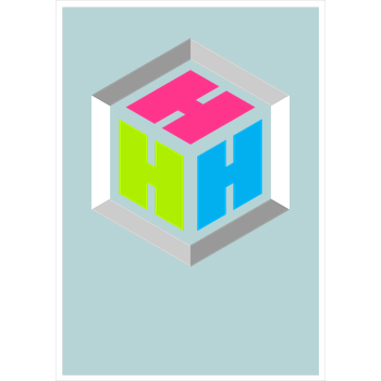 Der Hacki - Logo Art Print mint