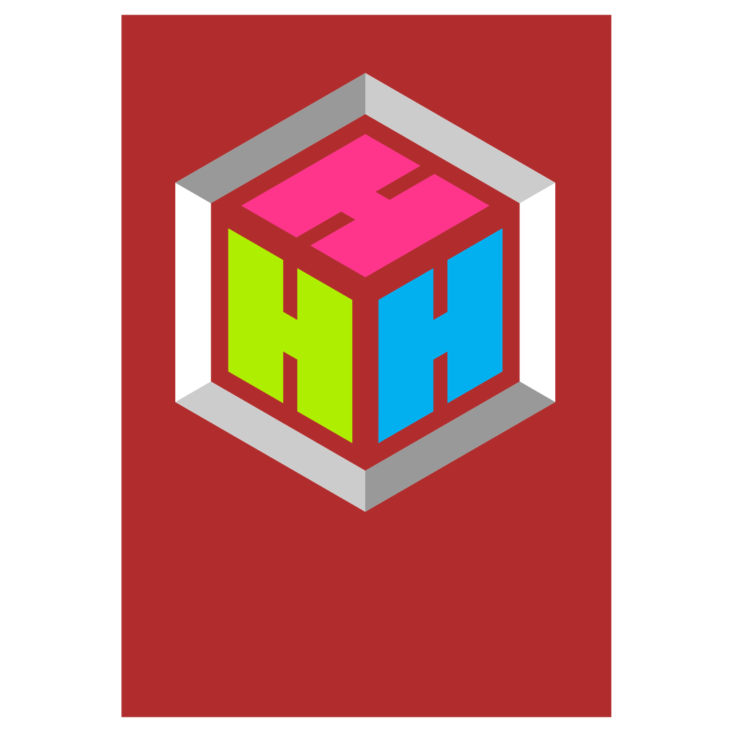 der_hacki Der Hacki - Logo Druck Art Print red