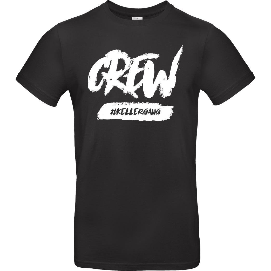 Der Keller Der Keller - Crew-Shirt - KellerGang T-Shirt B&C EXACT 190 - Black