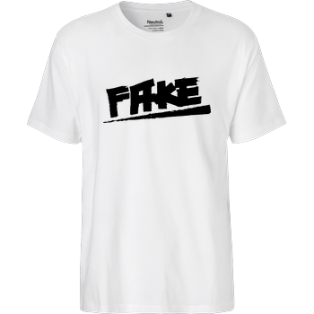 Der Keller - Fake rough Fairtrade T-Shirt - white