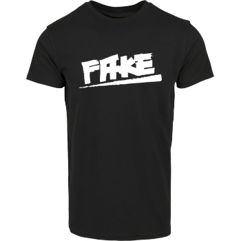 Der Keller Der Keller - Fake rough T-Shirt House Brand T-Shirt - Black