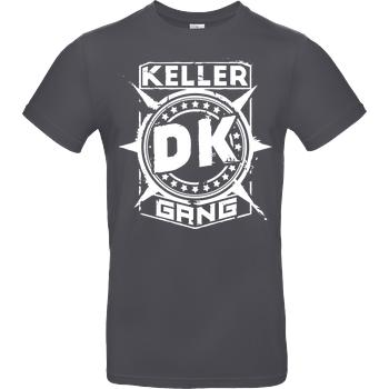 Der Keller - Gang Cracked Logo B&C EXACT 190 - Dark Grey