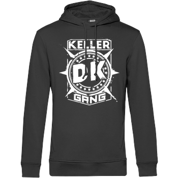 Der Keller - Gang Cracked Logo B&C HOODED INSPIRE - black