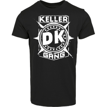 Der Keller - Gang Cracked Logo House Brand T-Shirt - Black