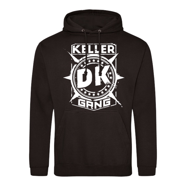 Der Keller - Der Keller - Gang Cracked Logo - Sweatshirt - JH Hoodie - Schwarz