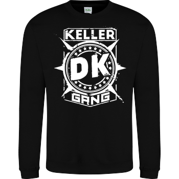 Der Keller - Gang Cracked Logo JH Sweatshirt - Schwarz