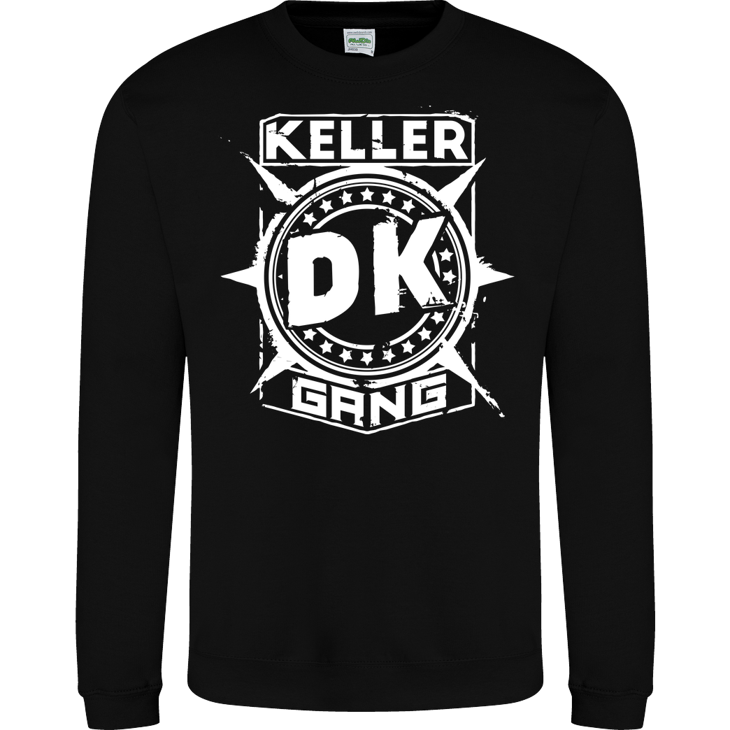 Der Keller Der Keller - Gang Cracked Logo Sweatshirt JH Sweatshirt - Schwarz