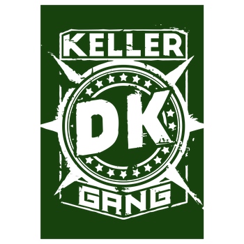 Der Keller - Gang Cracked Logo white