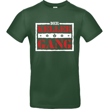 Der Keller Der Keller - Gang Logo T-Shirt B&C EXACT 190 -  Bottle Green