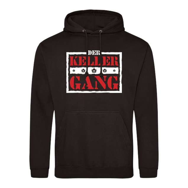 Der Keller - Der Keller - Gang Logo - Sweatshirt - JH Hoodie - Schwarz