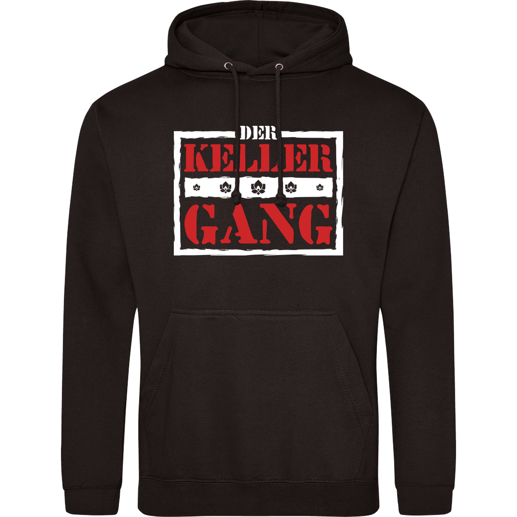 Der Keller Der Keller - Gang Logo Sweatshirt JH Hoodie - Schwarz