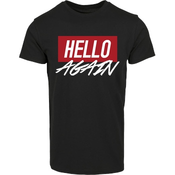 Der Keller Der Keller - Hello Again Red T-Shirt House Brand T-Shirt - Black