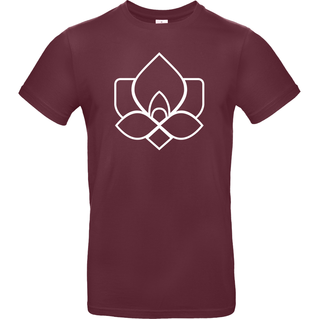 Der Keller Der Keller - Rose Clean T-Shirt B&C EXACT 190 - Burgundy