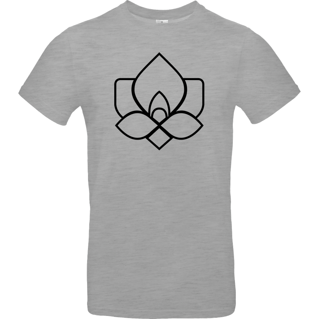 Der Keller Der Keller - Rose Clean T-Shirt B&C EXACT 190 - heather grey