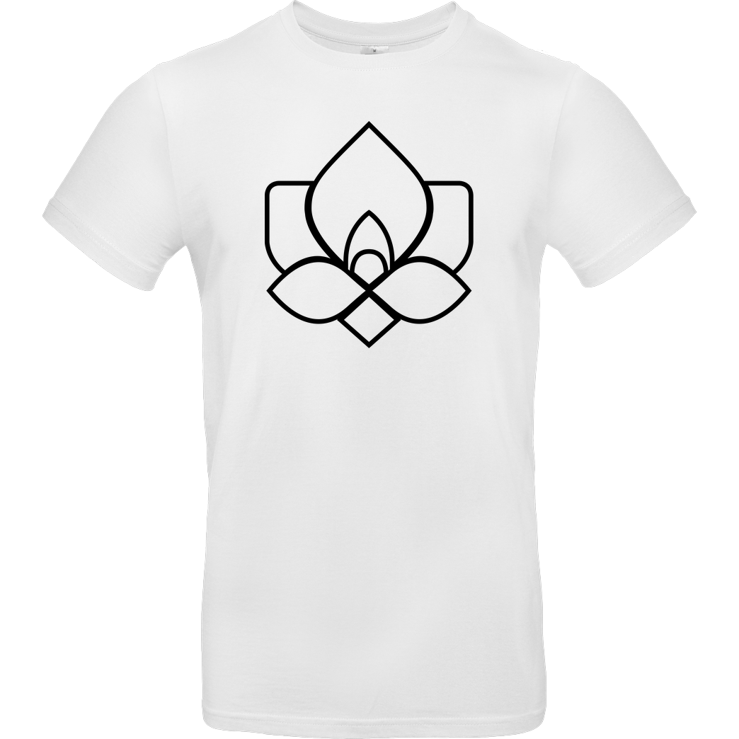 Der Keller Der Keller - Rose Clean T-Shirt B&C EXACT 190 -  White