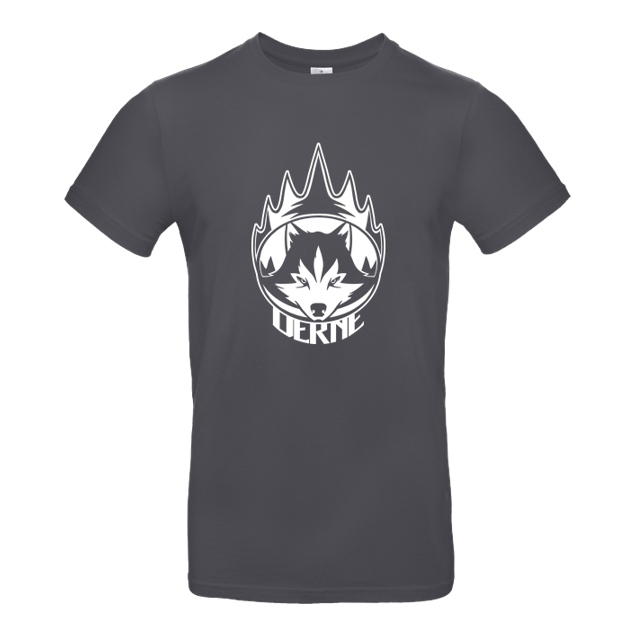 Derne - Derne - Wolf - T-Shirt - B&C EXACT 190 - Dark Grey