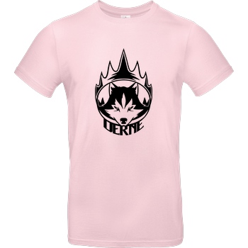 Derne Derne - Wolf T-Shirt B&C EXACT 190 - Light Pink