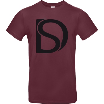 DerSorbus DerSorbus - Design Logo T-Shirt B&C EXACT 190 - Burgundy