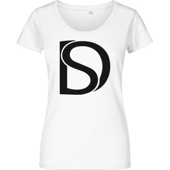 DerSorbus DerSorbus - Design Logo T-Shirt Girlshirt weiss