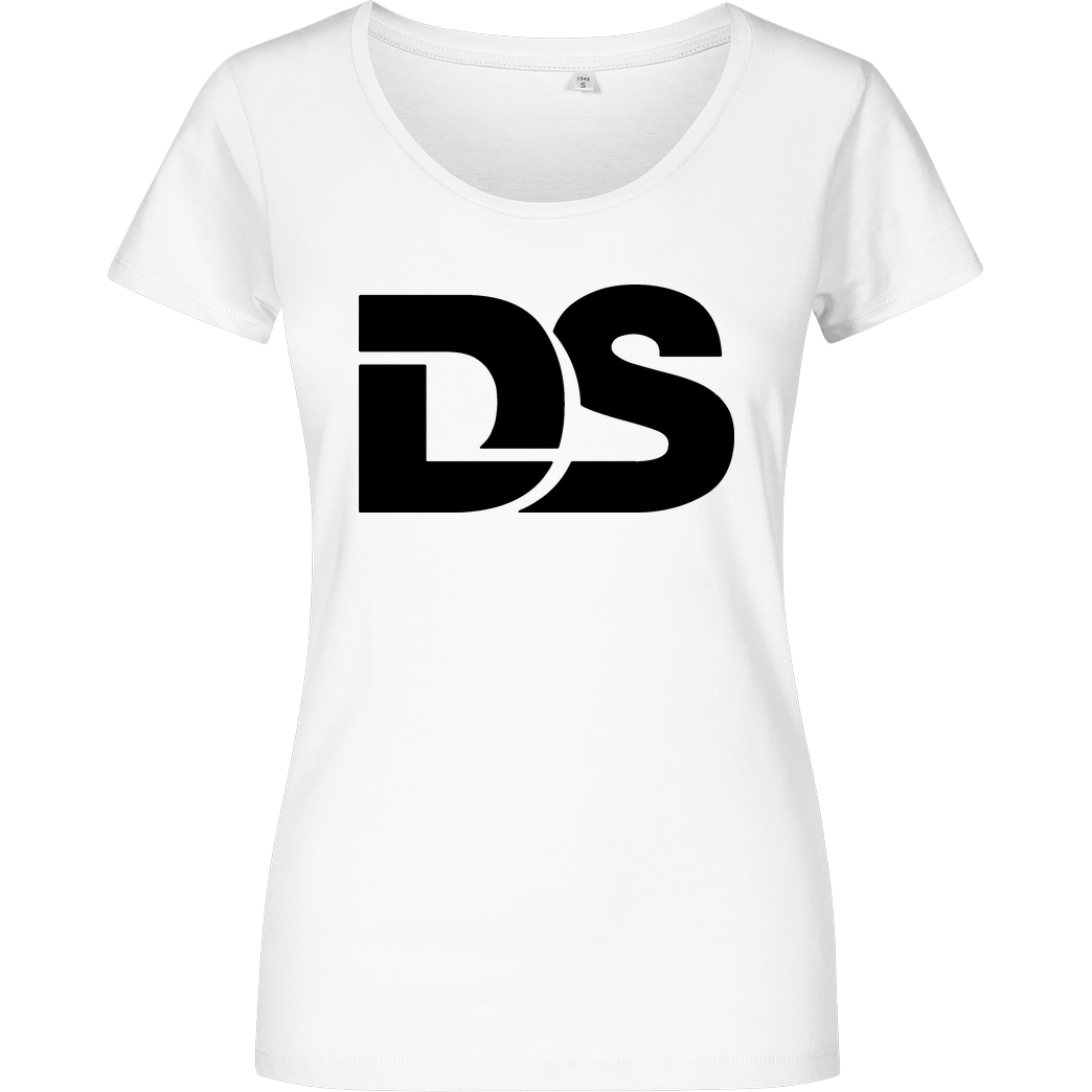 DerSorbus DerSorbus - Old school Logo T-Shirt Girlshirt weiss