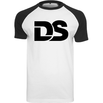 DerSorbus DerSorbus - Old school Logo T-Shirt Raglan Tee white