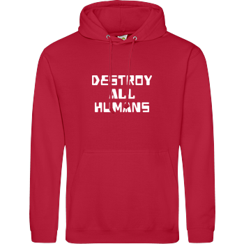 destroy all humans JH Hoodie - red