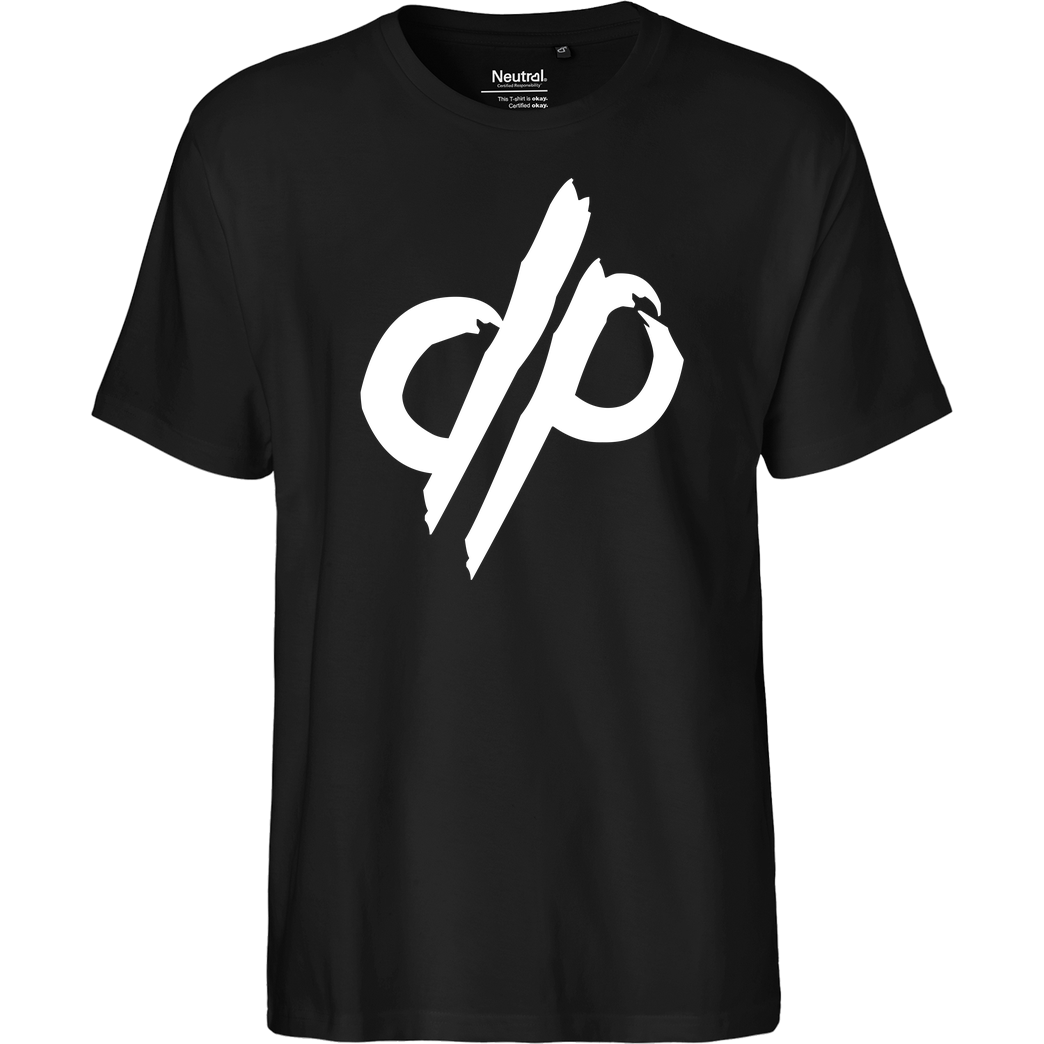 dieserpan dieserpan - Logo T-Shirt Fairtrade T-Shirt - black