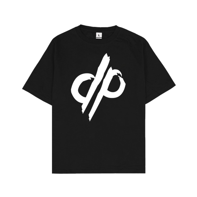 dieserpan - dieserpan - Logo - T-Shirt - Oversize T-Shirt - Black