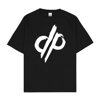dieserpan dieserpan - Logo T-Shirt Oversize T-Shirt - Black