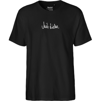 dieserpan - Mit Liebe Fairtrade T-Shirt - black