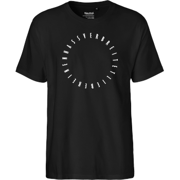 dieserpan - verbreitet Liebe Fairtrade T-Shirt - black