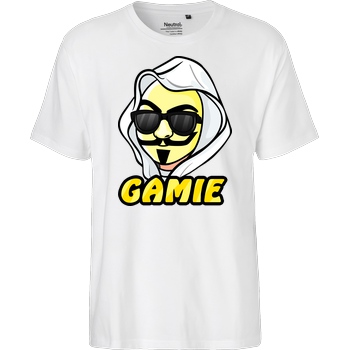 DOKTOR LIGHT Doktor Light - Gamie T-Shirt Fairtrade T-Shirt - white