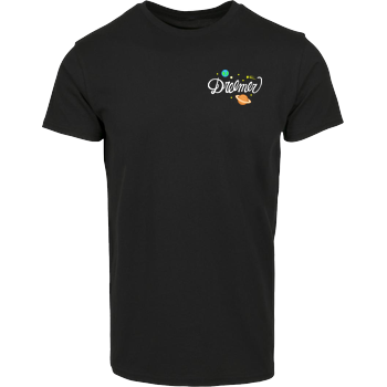Dreemer - Galaxy Lettering House Brand T-Shirt - Black
