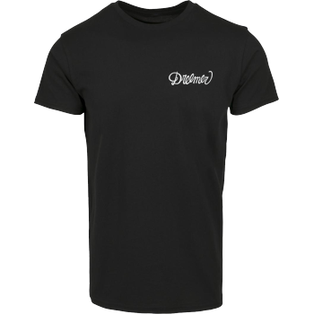 Dreemer - Lettering embroidered House Brand T-Shirt - Black